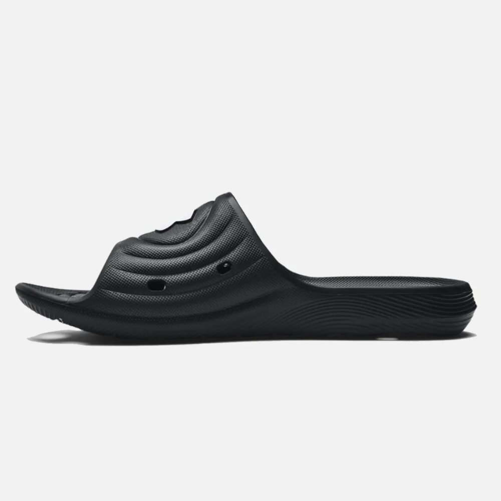 🔥3 x Host Pick🔥NEW Under Armour Locker IV Slide Men's 3023758 001 Size 9 Black - Picture 4 of 5